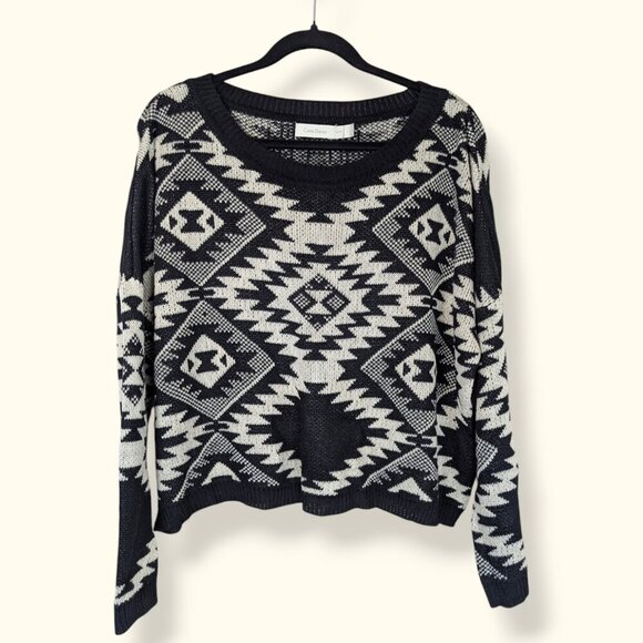 Costa Blanca Southwestern Acrylic Knit Sweater - Picture 4 of 6